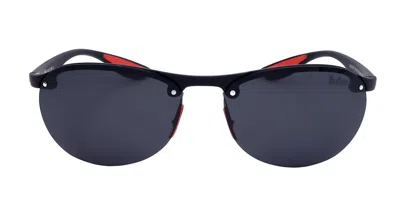 Lee Cooper Lc1020 C01 Men's Sunglasses Black Size 63