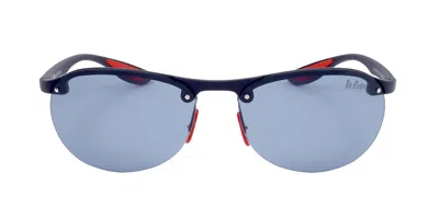 Lee Cooper Lc1020 C02 Men's Sunglasses Blue Size 63