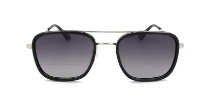 Lee Cooper Lc1022 C02 Men's Sunglasses Black Size 54 In Multi