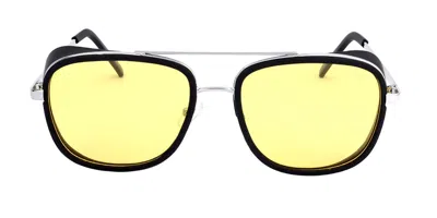 Lee Cooper Lc1028 C01 Men's Sunglasses Black Size 57 In Multi