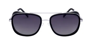 Lee Cooper Lc1028 C02 Men's Sunglasses Black Size 57 In Multi
