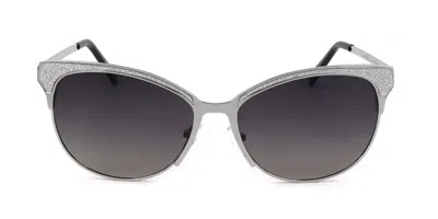 Lee Cooper Lc1031 C01 Women's Sunglasses Silver Size 52