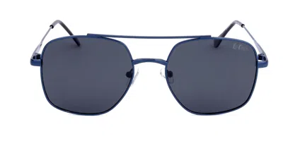 Lee Cooper Lc1032 C01 Men's Sunglasses Blue Size 52