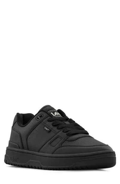 Lee Cortland Low Top Sneaker In Black