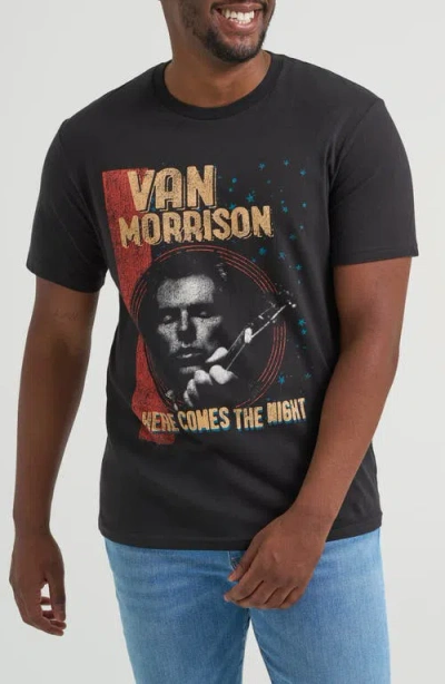 Lee Cotton Graphic T-shirt In Black