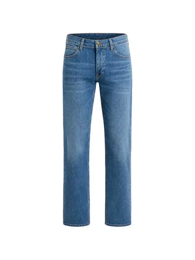Lee Daren Zip-fly Jeans In Animal Print