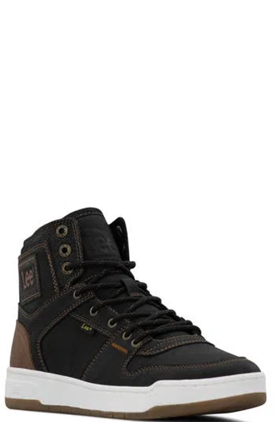 Lee Daybreaker High Top Sneaker In Black