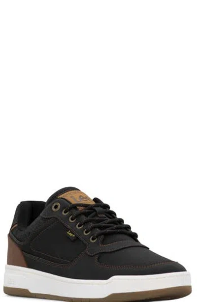 Lee Daybreaker Low Top Sneaker In Black