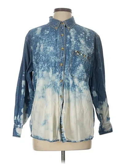 Pre-owned Lee Denim Jacket In Blue