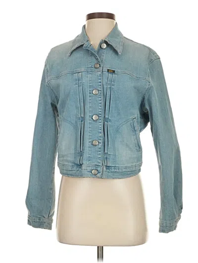 Pre-owned Lee Denim Jacket In Blue