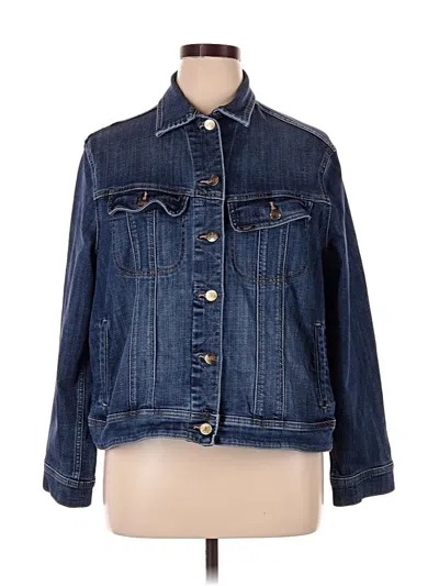Pre-owned Lee Denim Jacket In Blue