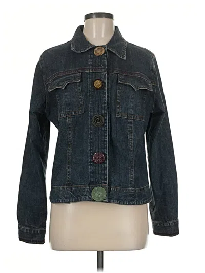 Pre-owned Lee Denim Jacket In Blue