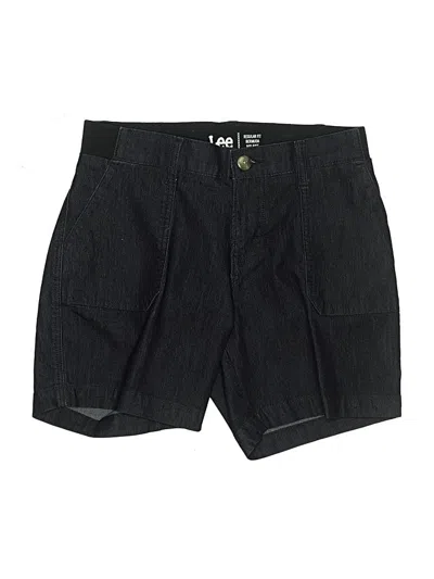 Pre-owned Lee Denim Shorts In Black