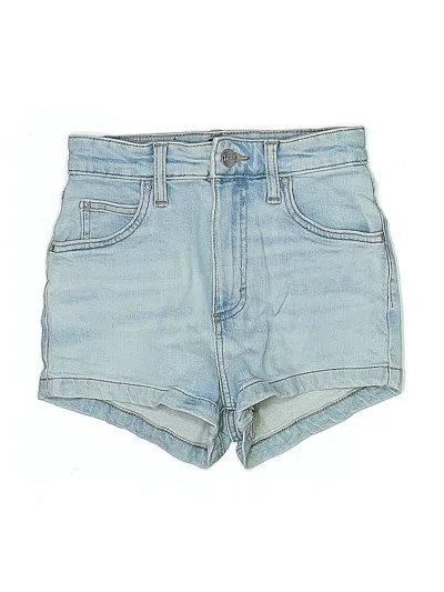 Pre-owned Lee Denim Shorts In Blue
