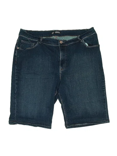 Pre-owned Lee Denim Shorts In Blue