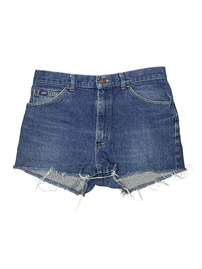 Pre-owned Lee Denim Shorts In Blue