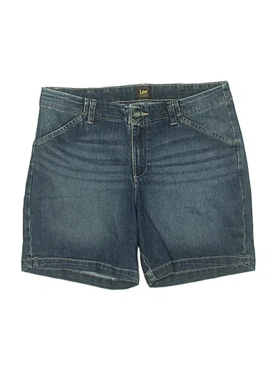 Pre-owned Lee Denim Shorts In Blue