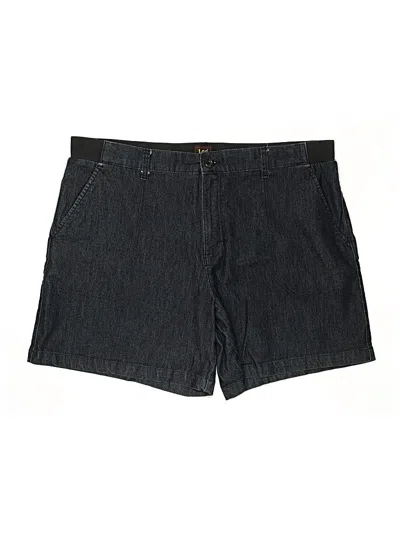 Pre-owned Lee Denim Shorts In Blue