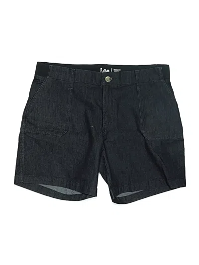 Pre-owned Lee Denim Shorts In Blue