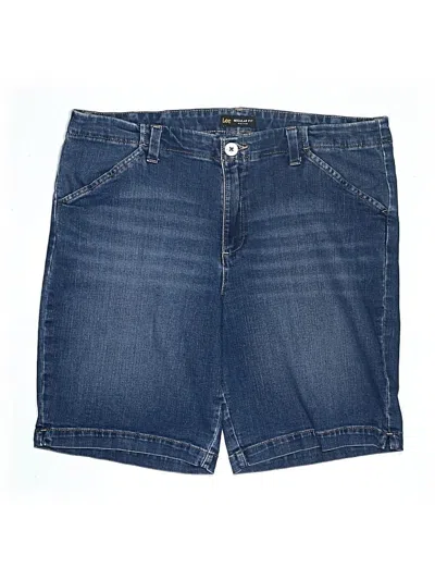 Pre-owned Lee Denim Shorts In Blue