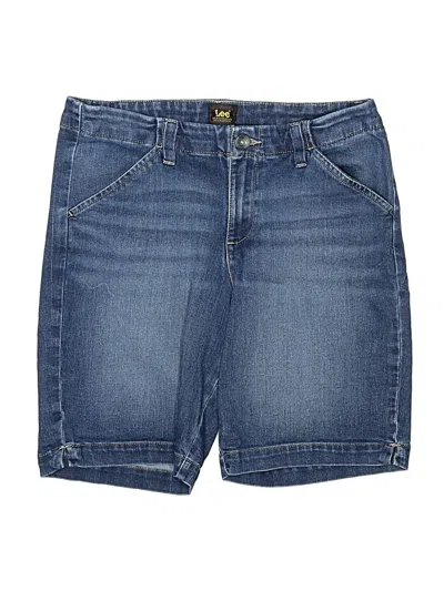 Pre-owned Lee Denim Shorts In Blue