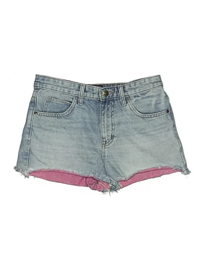 Pre-owned Lee Denim Shorts In Blue