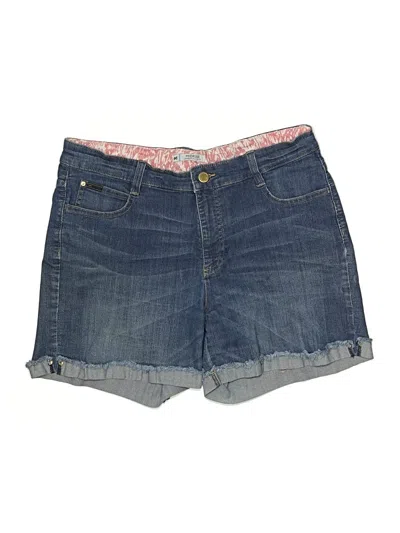 Pre-owned Lee Denim Shorts In Blue