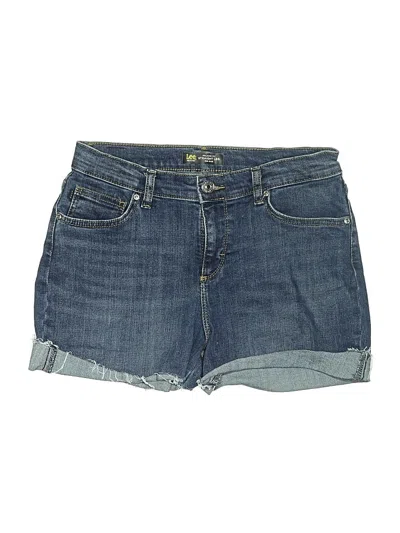 Pre-owned Lee Denim Shorts In Blue