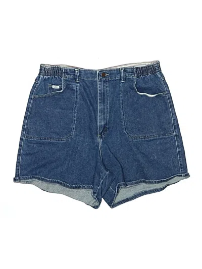 Pre-owned Lee Denim Shorts In Blue
