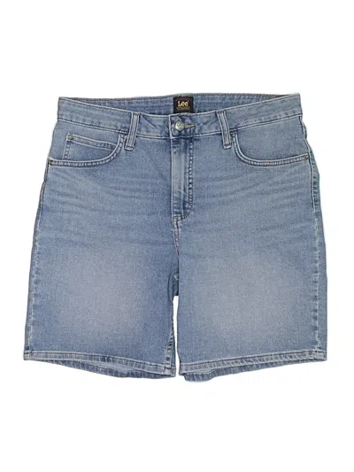 Pre-owned Lee Denim Shorts In Blue
