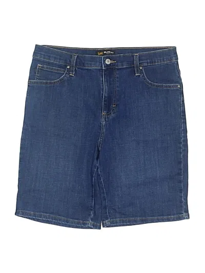 Pre-owned Lee Denim Shorts In Blue