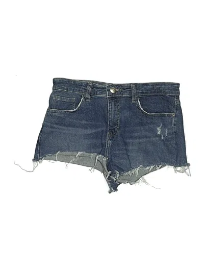 Pre-owned Lee Denim Shorts In Blue