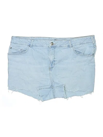 Pre-owned Lee Denim Shorts In Blue