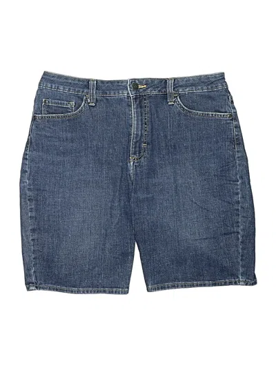Pre-owned Lee Denim Shorts In Blue