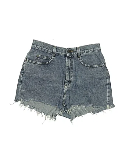 Pre-owned Lee Denim Shorts In Blue