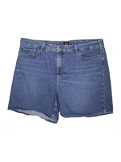 Pre-owned Lee Denim Shorts In Blue