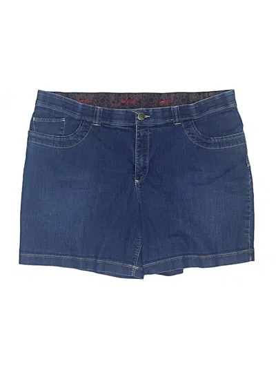 Pre-owned Lee Denim Shorts In Blue