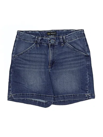 Pre-owned Lee Denim Shorts In Blue