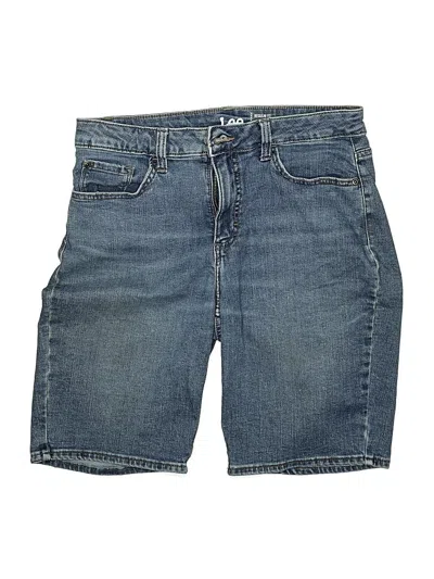 Pre-owned Lee Denim Shorts In Blue