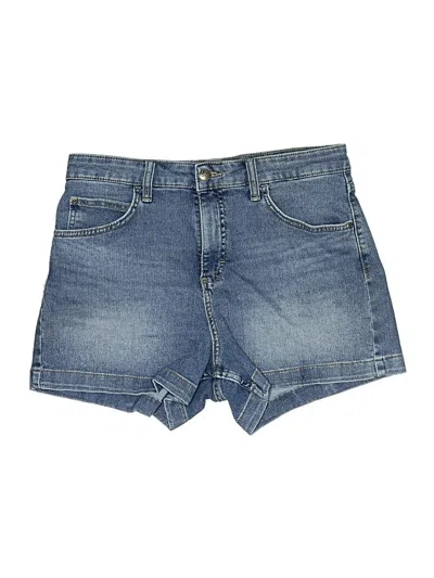 Pre-owned Lee Denim Shorts In Blue
