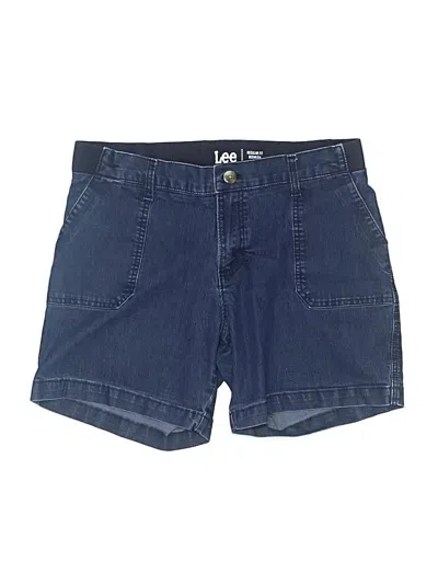 Pre-owned Lee Denim Shorts In Blue