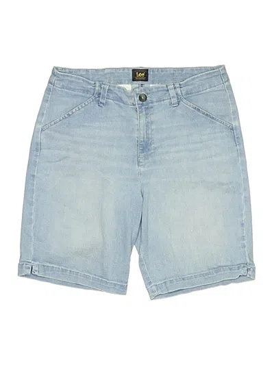 Pre-owned Lee Denim Shorts In Blue