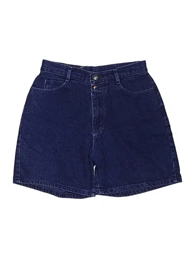 Pre-owned Lee Denim Shorts In Blue
