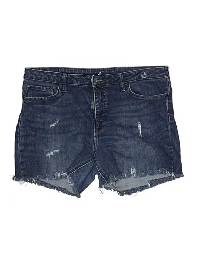 Pre-owned Lee Denim Shorts In Blue