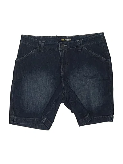 Pre-owned Lee Denim Shorts In Blue