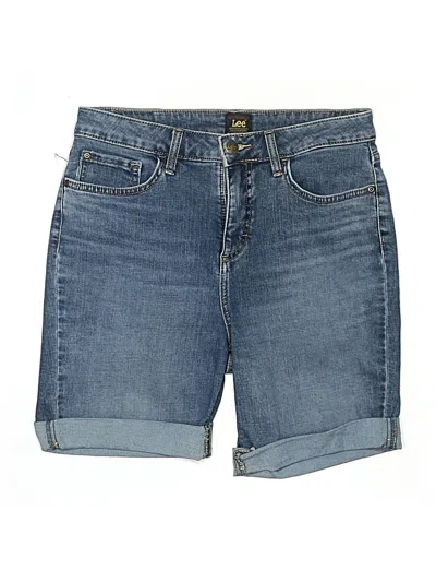 Pre-owned Lee Denim Shorts In Blue