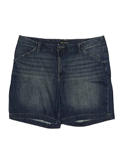Pre-owned Lee Denim Shorts In Blue