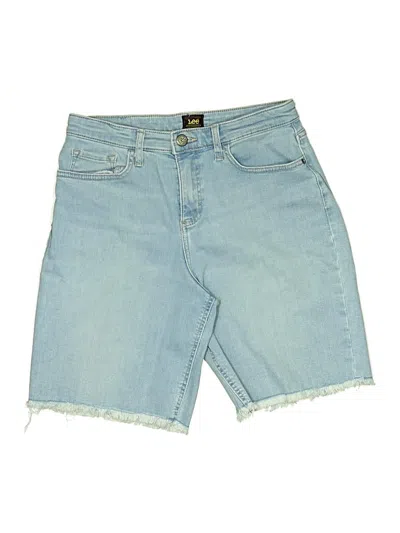 Pre-owned Lee Denim Shorts In Blue