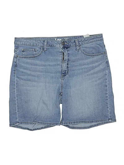 Pre-owned Lee Denim Shorts In Blue