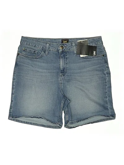 Pre-owned Lee Denim Shorts In Blue